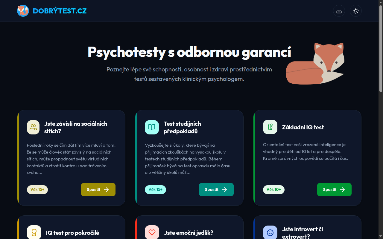 Dobrý test Preview